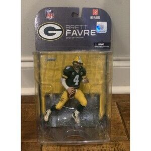 Brett Favre 2008 McFarlane's Sportspicks NFL Green Bay Packers Figure Sealed New